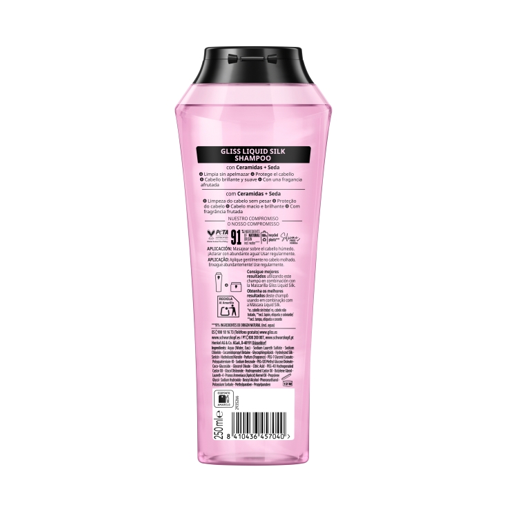 champú brillo, 250ml