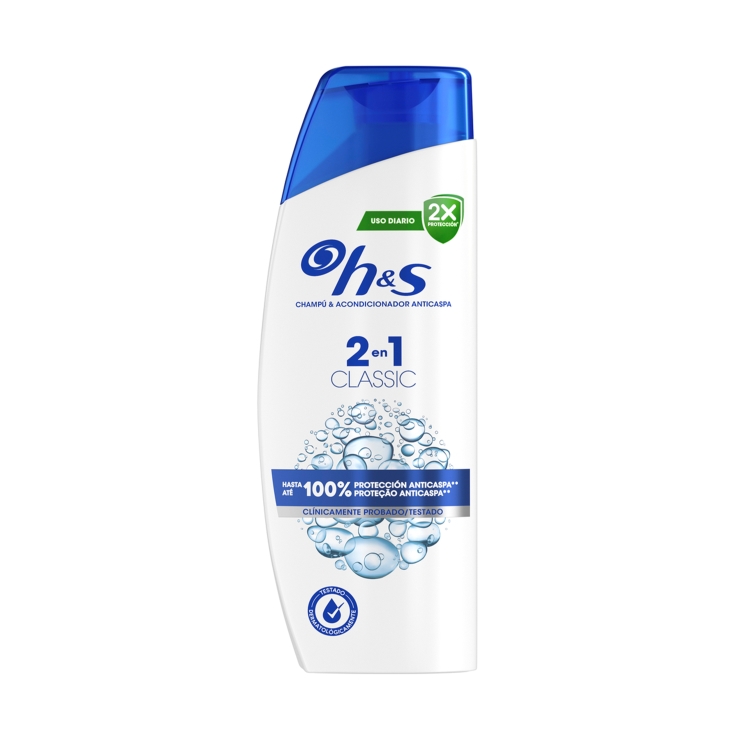 champú clásico 2en1, 330ml