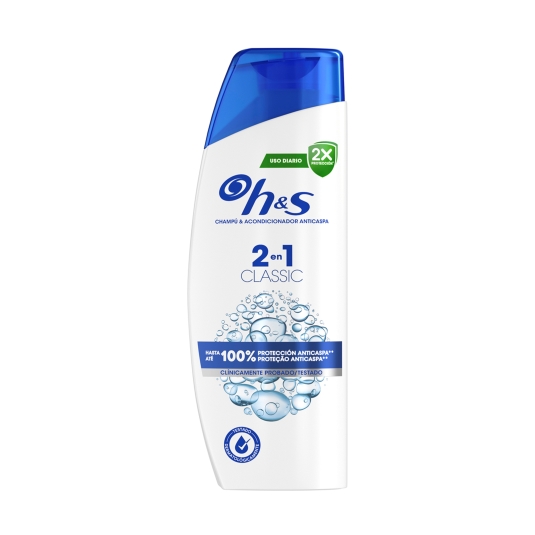 champú clásico 2en1, 330ml