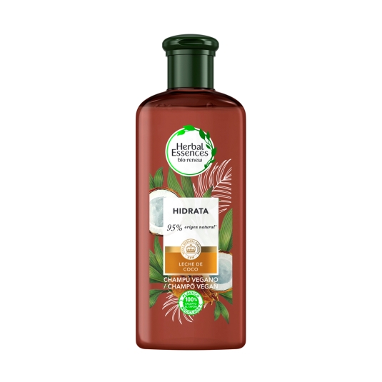 champú vegano hidrata leche de coco, 250ml