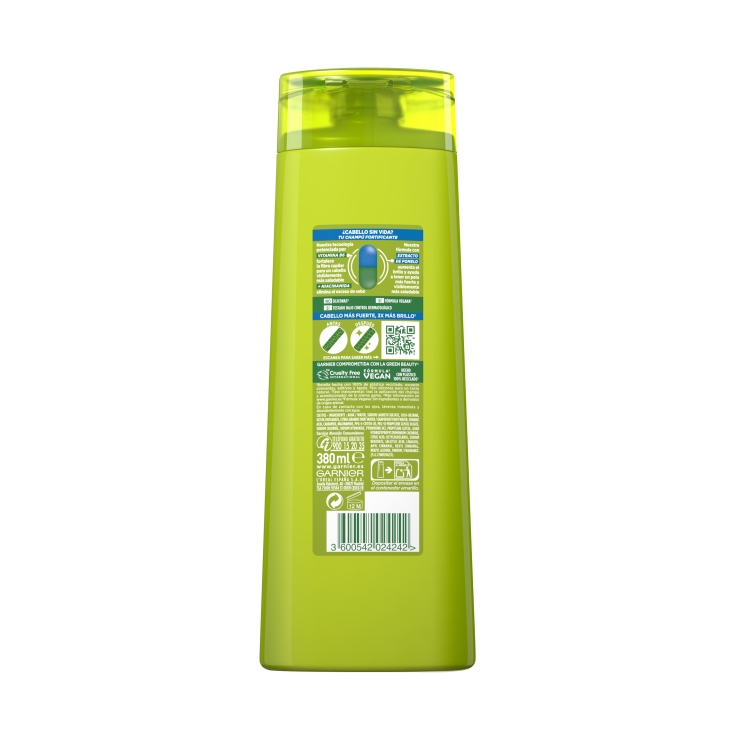 champú fuerza & brillo, 380ml
