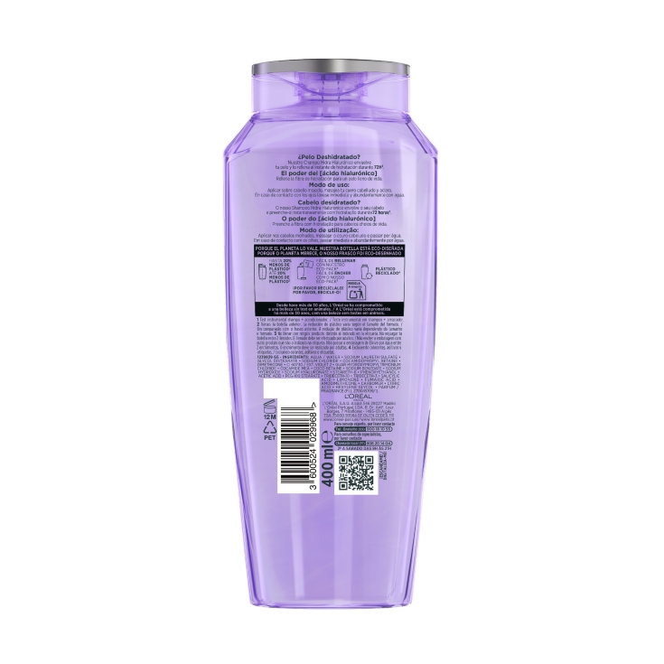 champú hidra hialurónico, 380ml