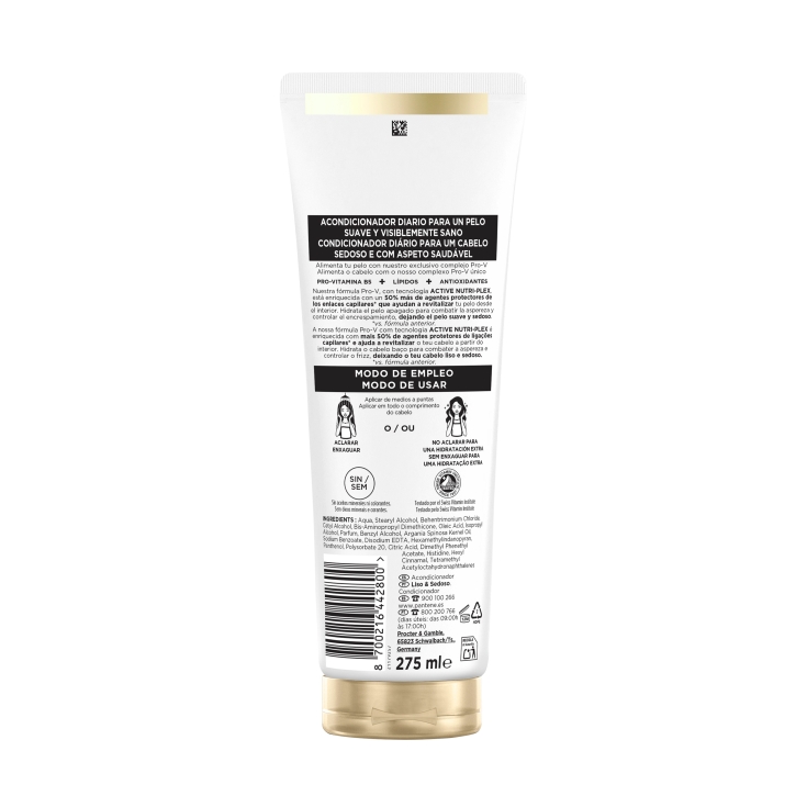 acondicionador suave & liso, 275ml