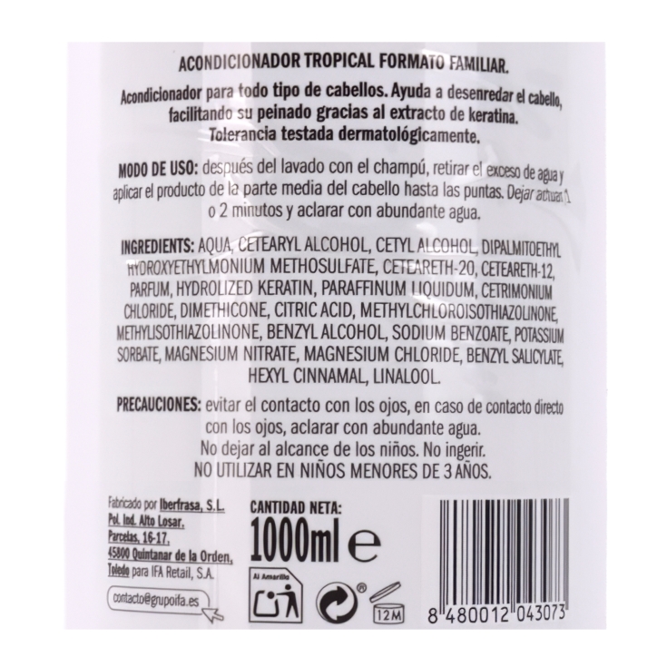 acondicionador familiar, 1l