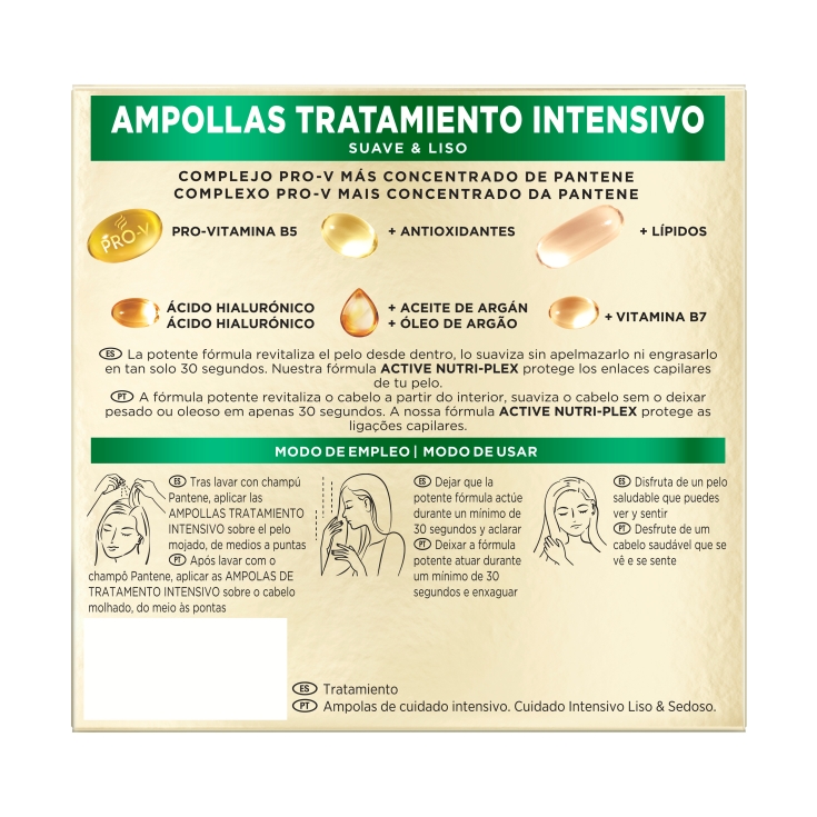 ampollas suave & liso 1minuto 15ml, 3ud