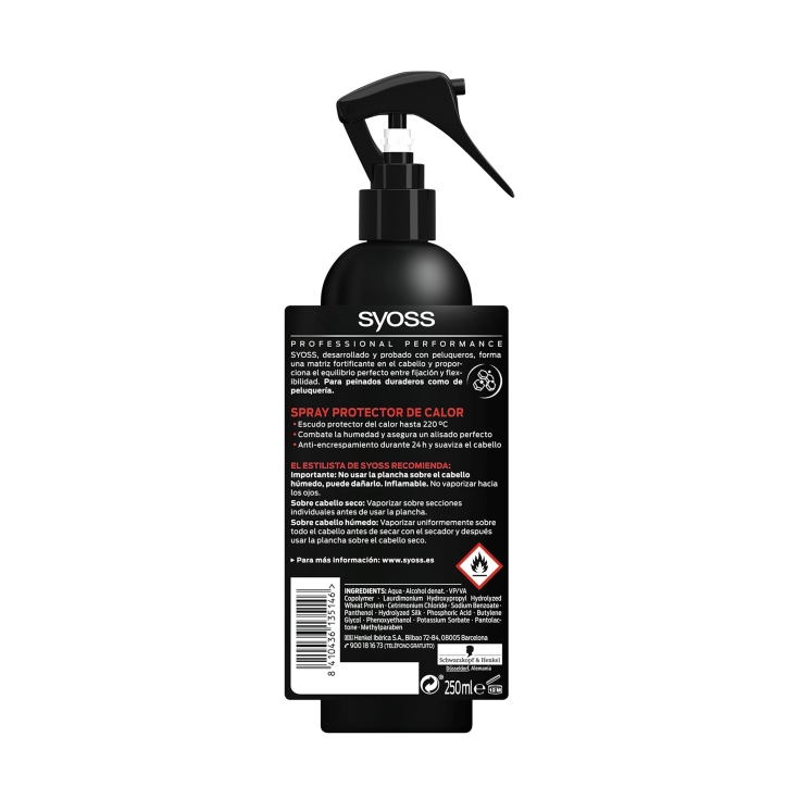 protector calor spray, 200ml