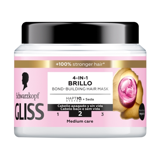mascarilla 4 en 1 brillo, 400ml