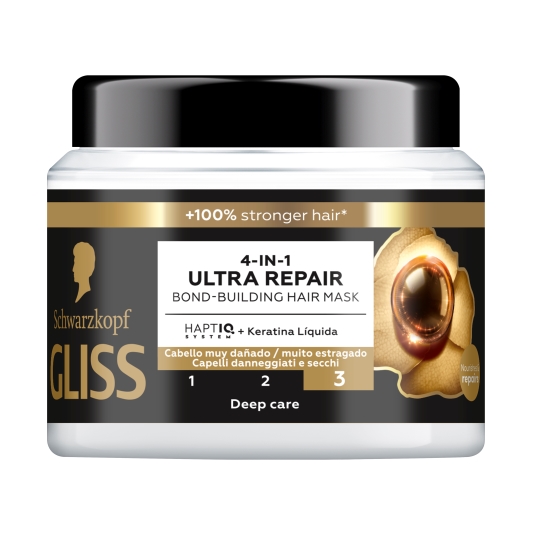 mascarilla 4 en 1 ultra repair, 400ml