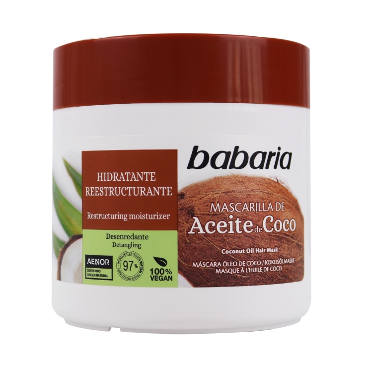 mascarilla de aceite de coco, 400ml