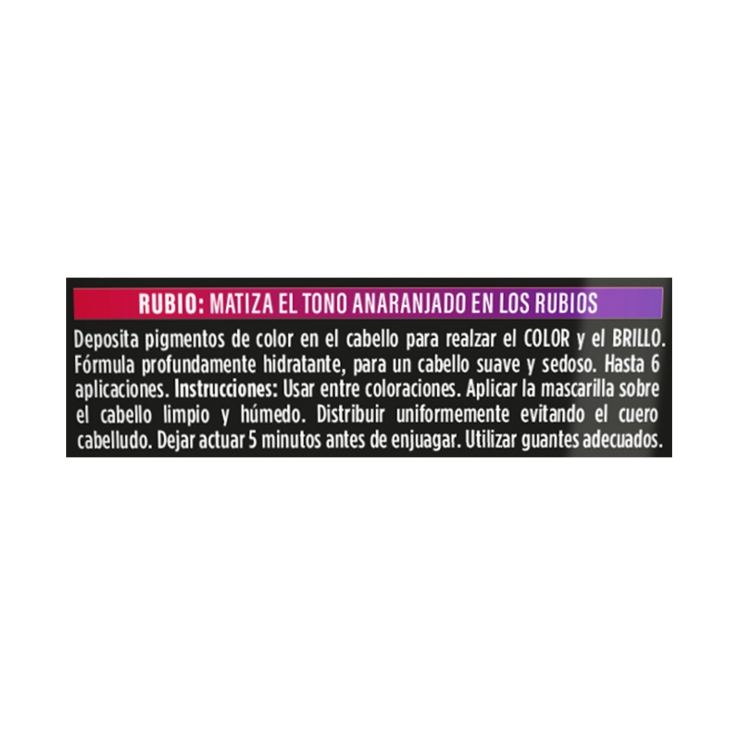 mascarilla colorstay rubio, 125ml