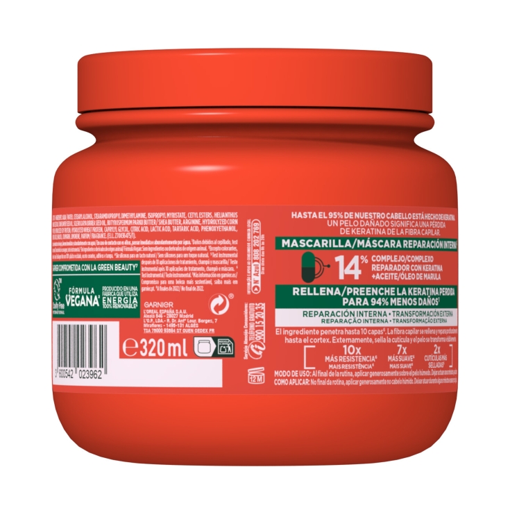 mascarilla adiós daños, 300ml
