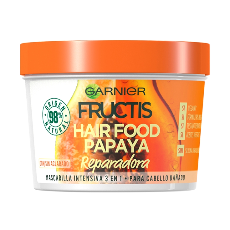 mascarilla hair food papaya, 400ml