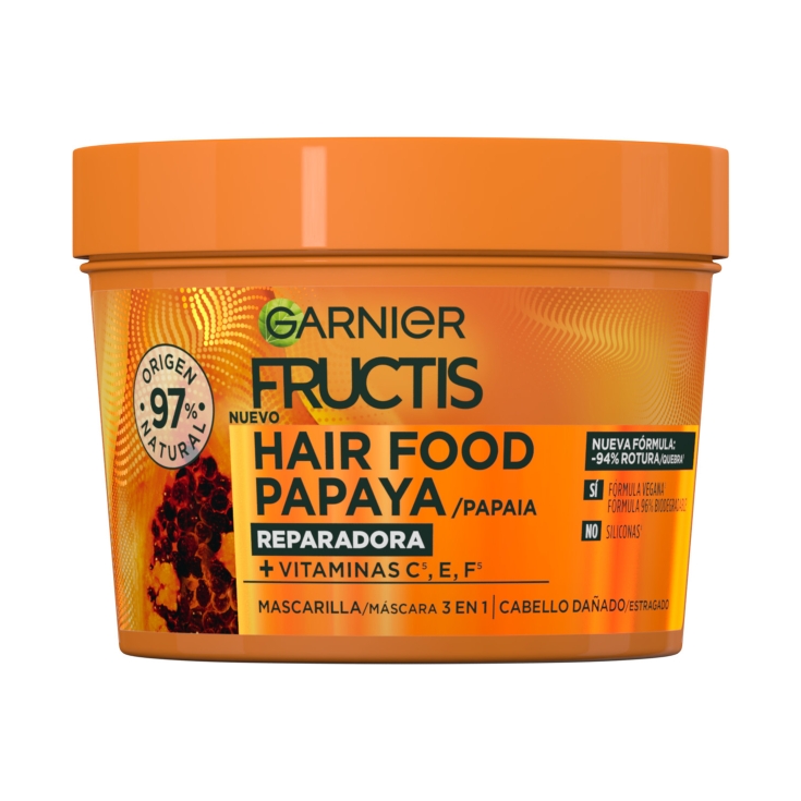 mascarilla hair food papaya, 400ml