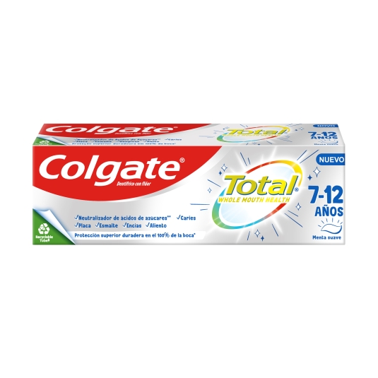 dentífrico total 7-12 años, 50ml