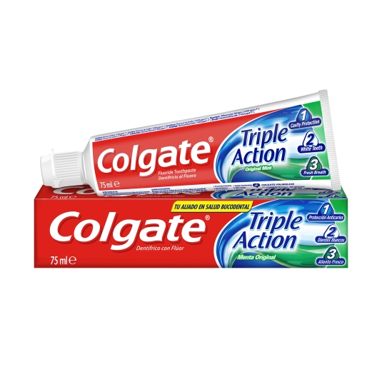 dentífrico triple acción, 75ml