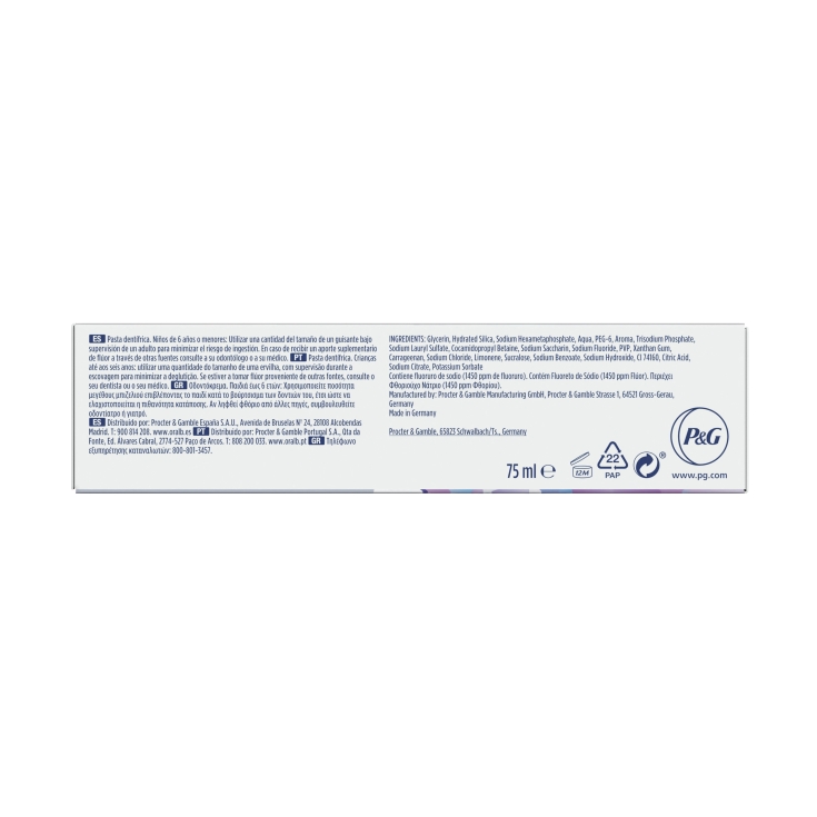 dentífrico 3d white luxe perfección, 75ml