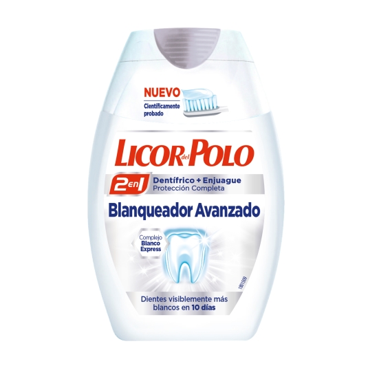 dentífrico 2 en 1 blanqueador, 75ml