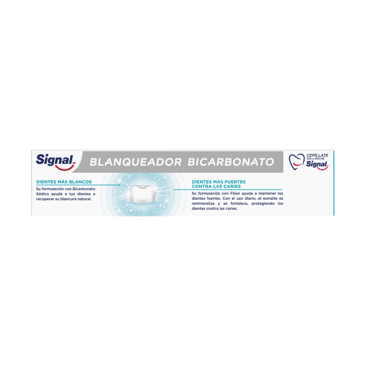 dentrífico blanqueador bicarbonato, 100ml
