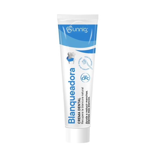 crema dental blanqueador, 100ml