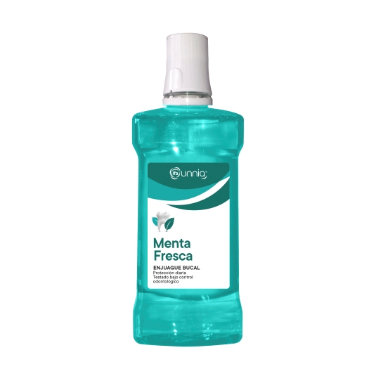 enjuague bucal menta fresca, 500ml