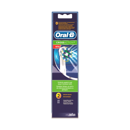 recambios cepillo dental cross action, 2ud