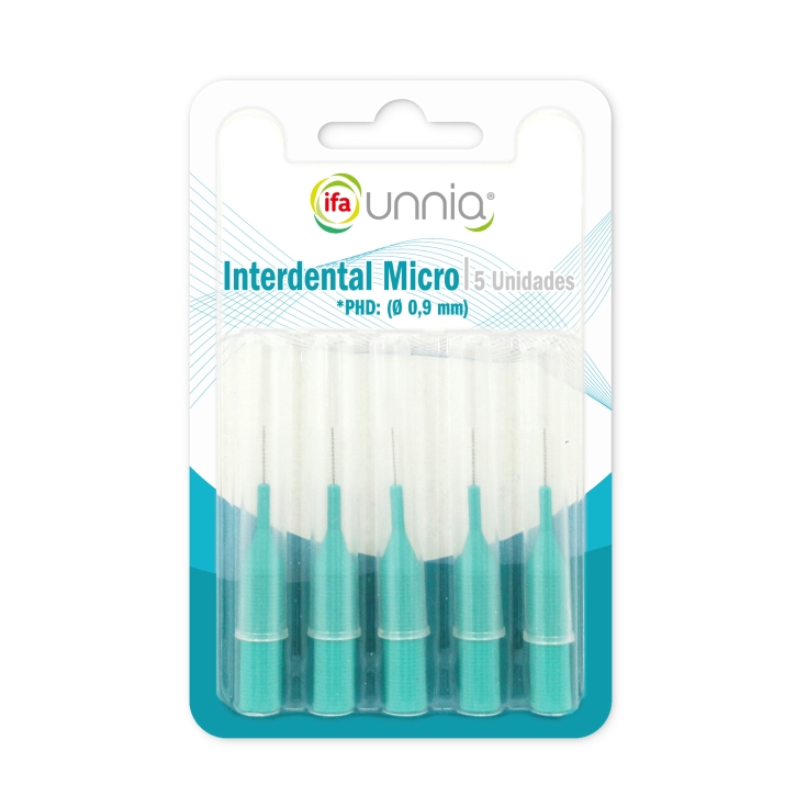 cepillo interdental micro 0.9mm, 5ud