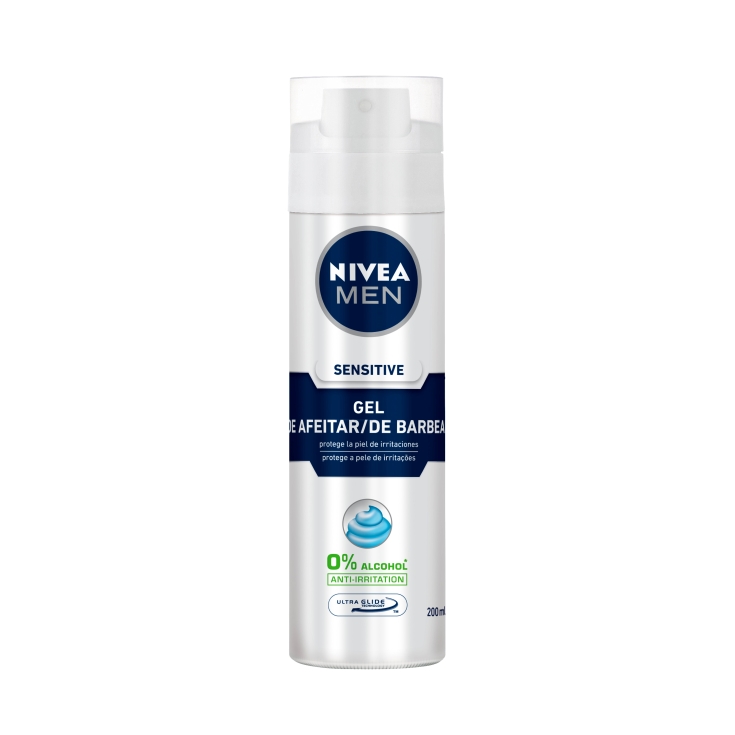 gel afeitar sensitive, 200ml
