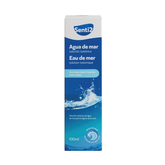 solución isotónica agua de mar, 100ml