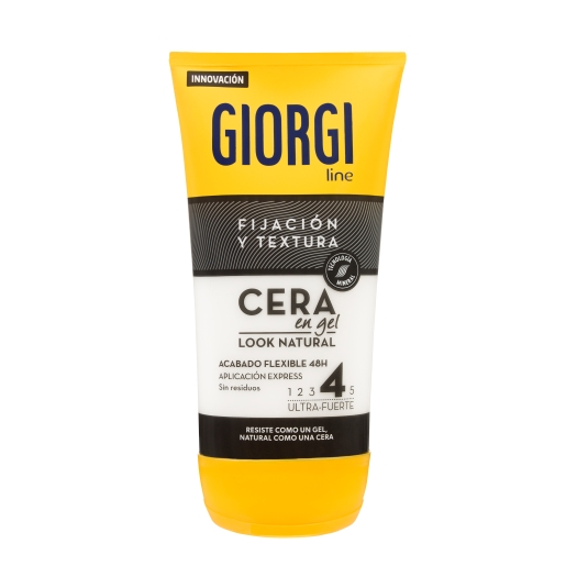 cera fijadora gel look natural, 145ml