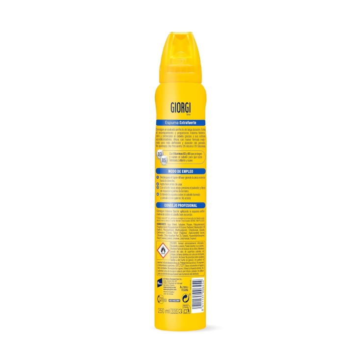 espuma extrafuerte, 250ml