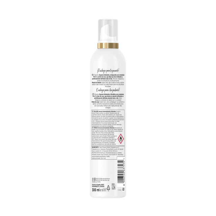 espuma rizos definidos, 300ml