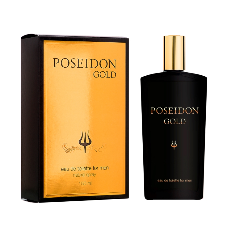 colonia para hombre poseidon gold, 150ml