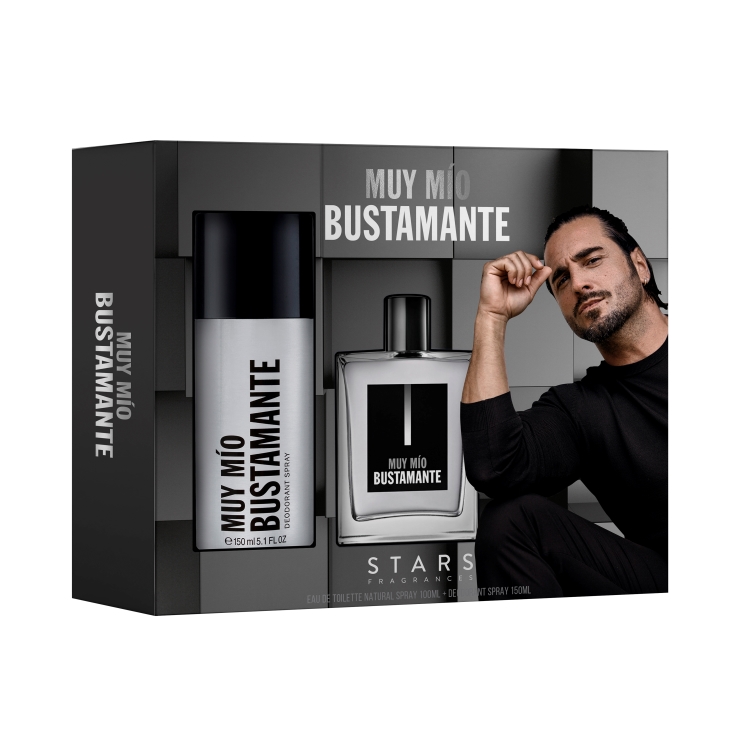 colonia hombre muy mío 100ml+deo, estuche