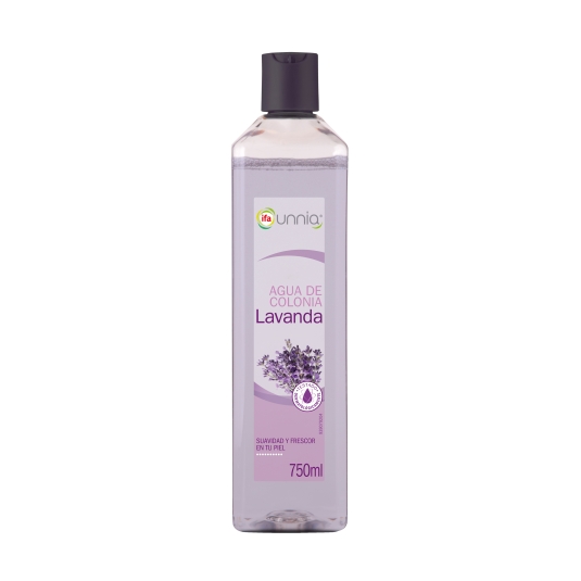 agua de colonia lavanda, 750ml