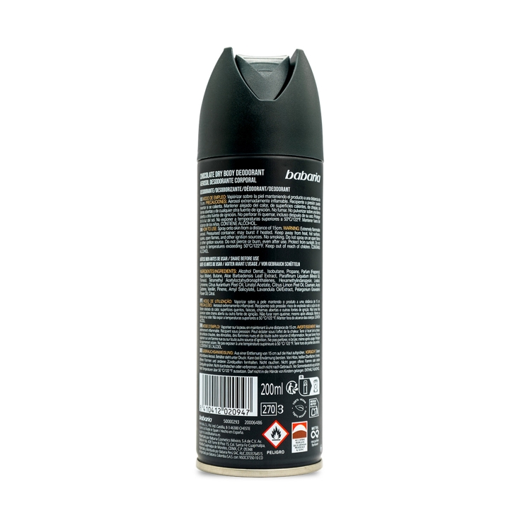 desodorante spray splash, 200ml