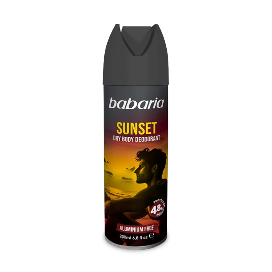 desodorante sunset spray, 200ml