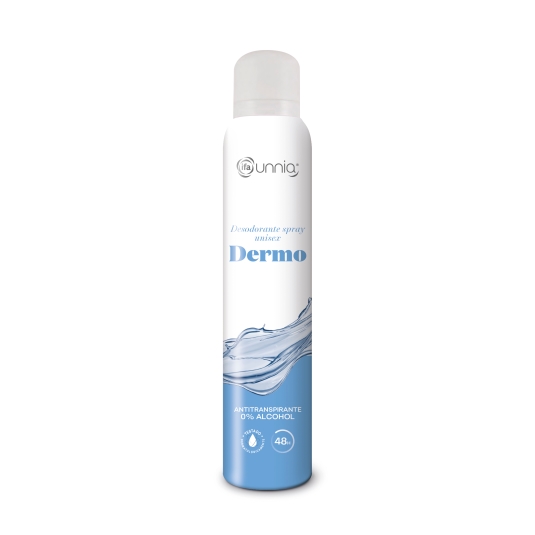 desodorante spray unisex dermo, 200ml