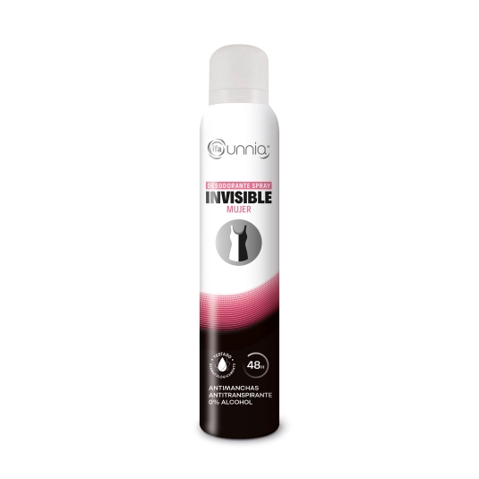 desodorante spray woman invisible, 200ml