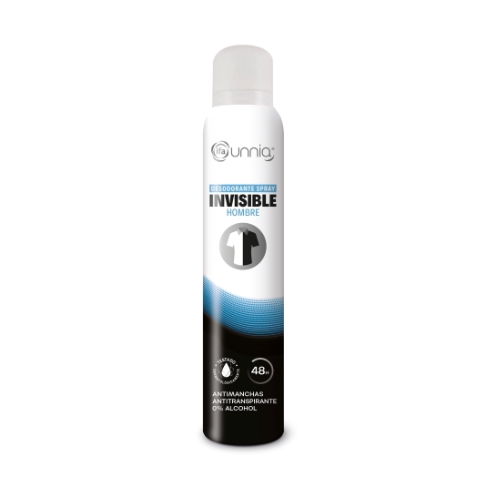 desodorante spray men invisible, 200ml