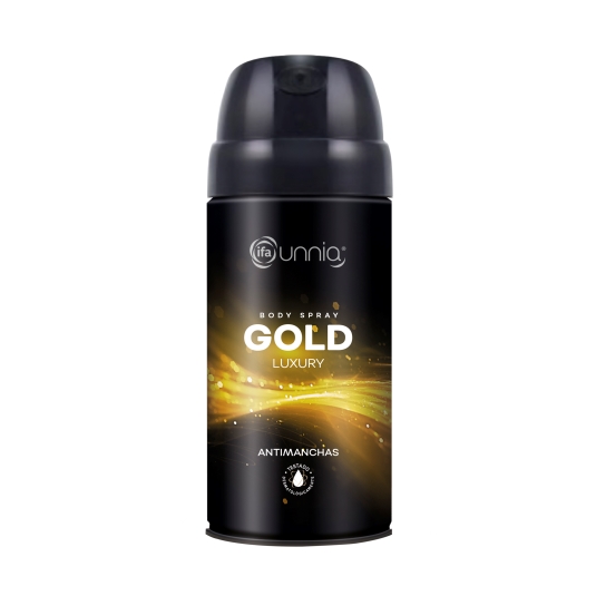 desodorante spray gold men, 150ml