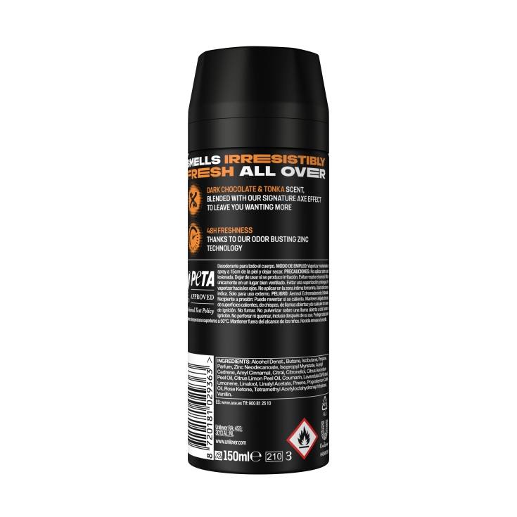 desodorante spray dark temptation, 150ml