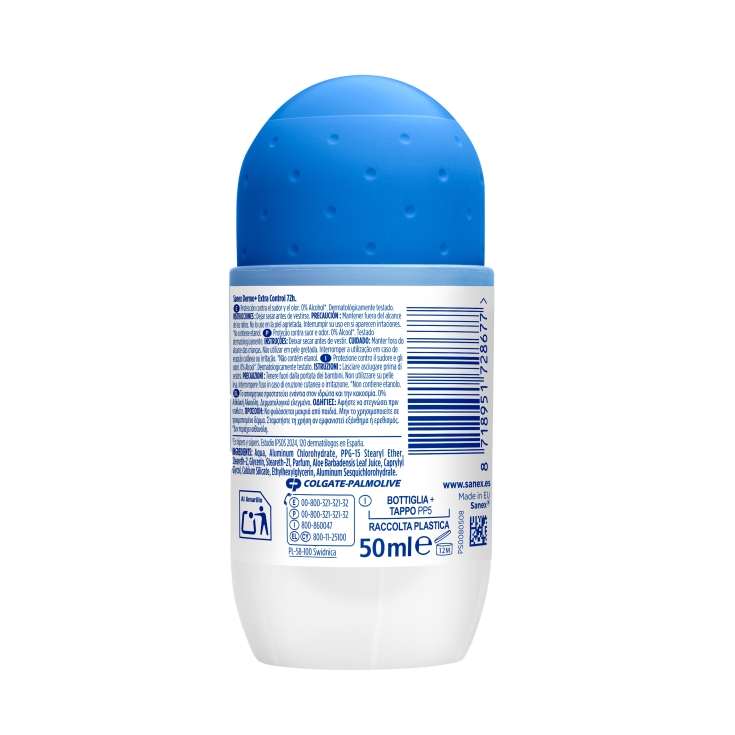 desodorante roll-on extra control, 50ml