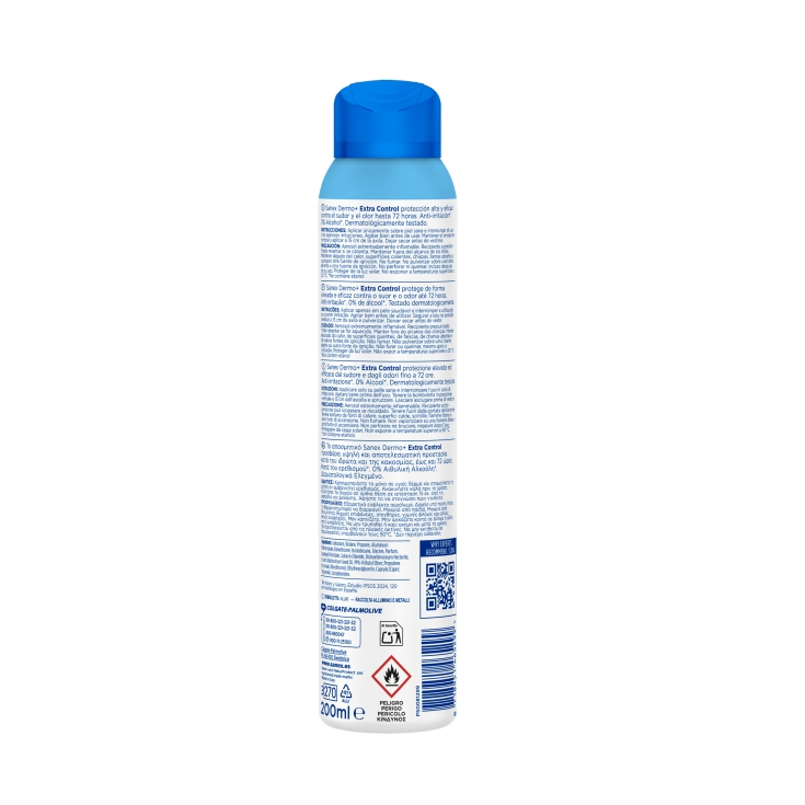 desodorante spray extra control, 200ml