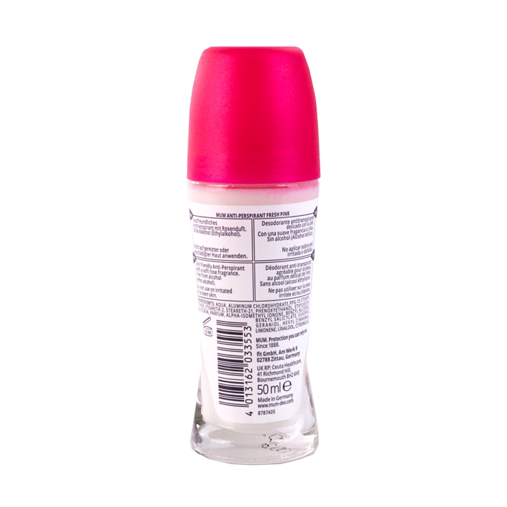 desodorante roll-on pink, 50ml