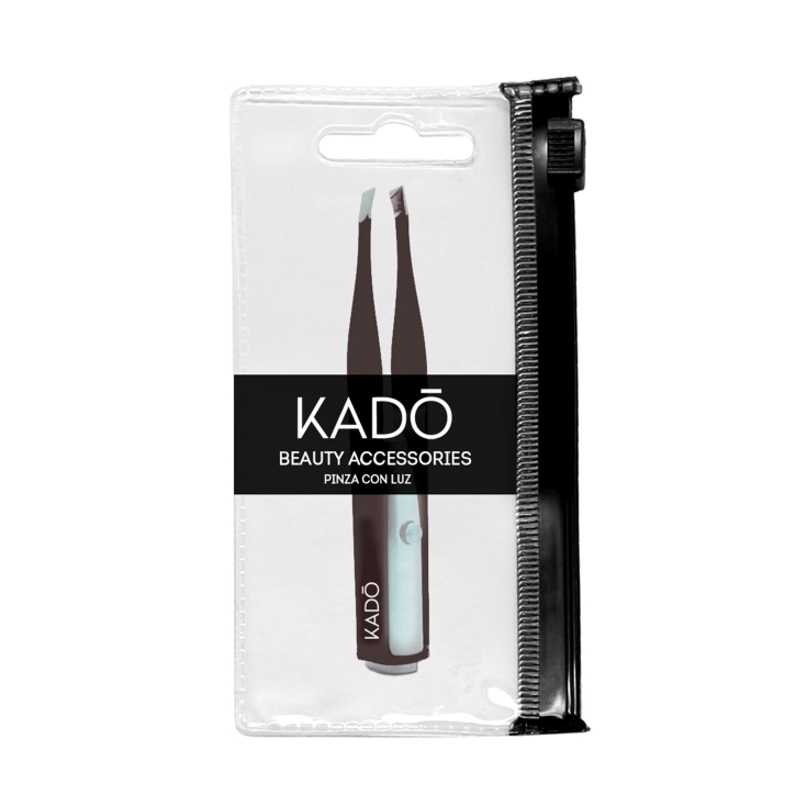 pinzas para cejas con luz, ud