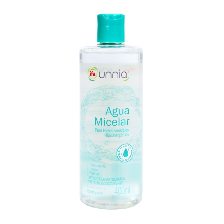 agua micelar, 400ml