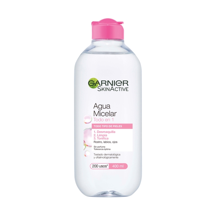 Agua Micelar Todo en 1 400ml, Garnier