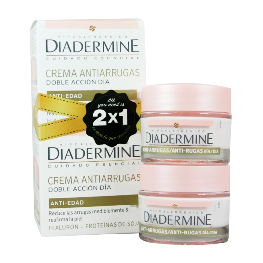 crema facial antiarrugas día pk-2x1