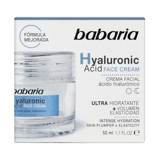 crema facial ácido hialurónico, 50ml