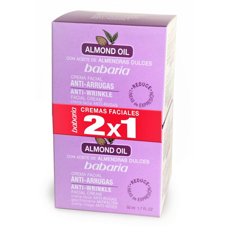 crema facial antiarrugas, 50ml